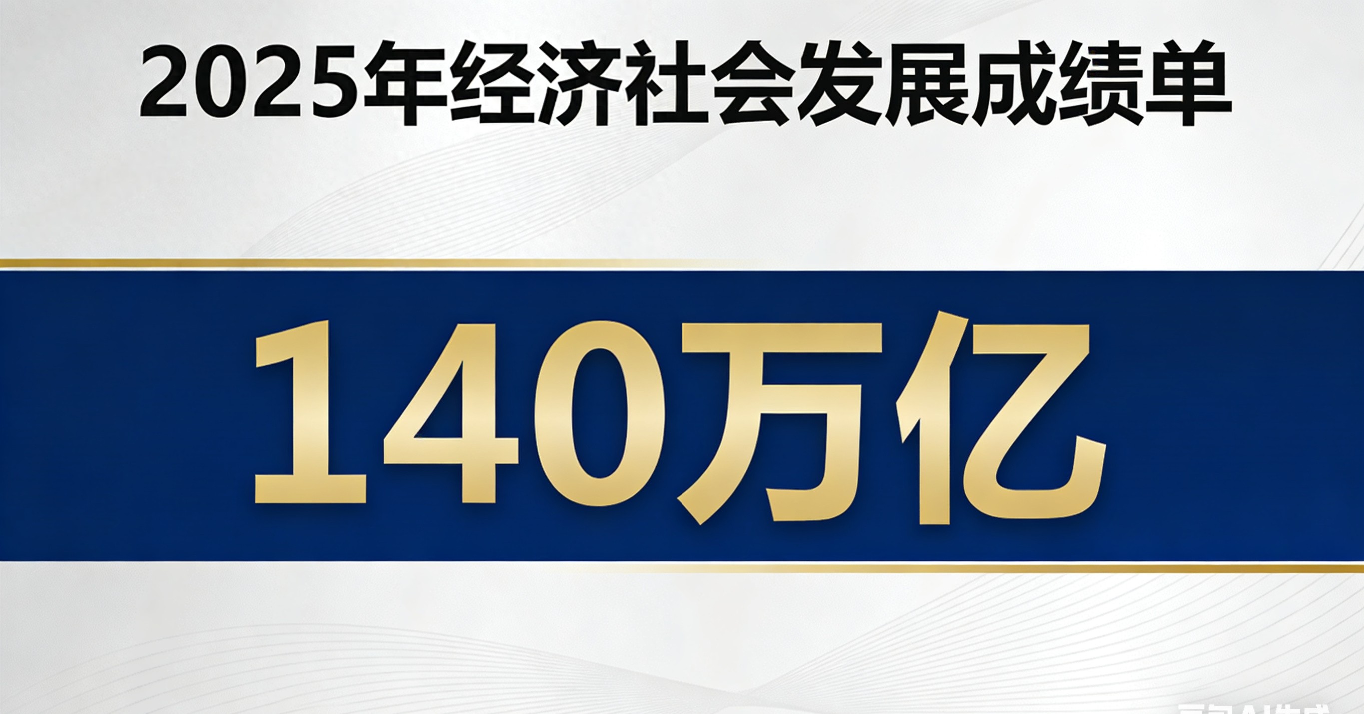 2025年经济社会发展成绩单来了！GDP破140万亿